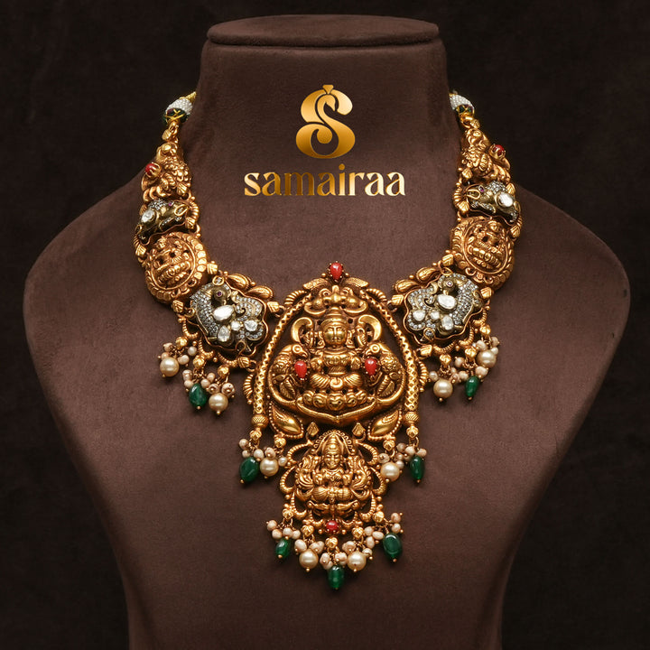 Temple Nakshi Necklace