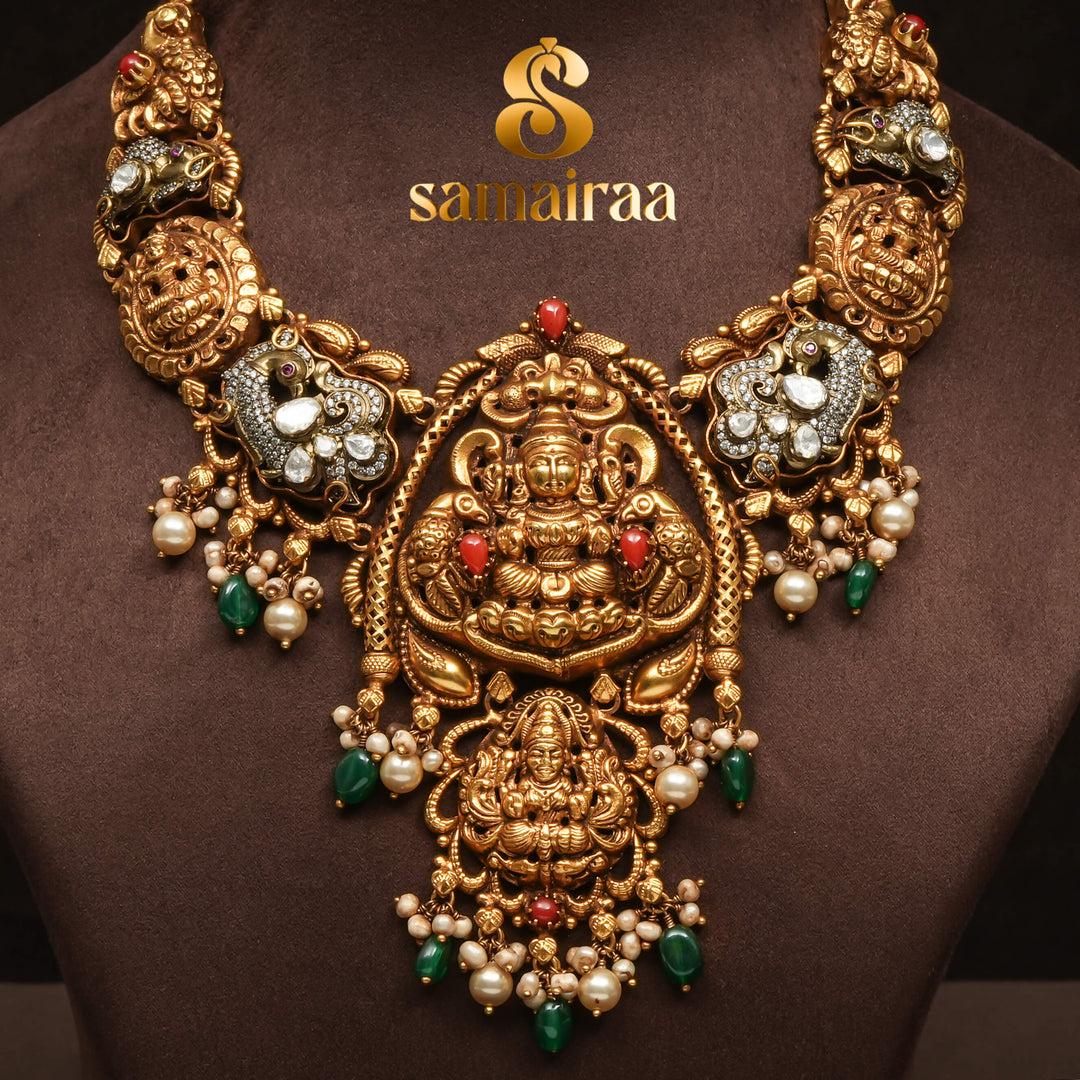 Temple Nakshi Necklace