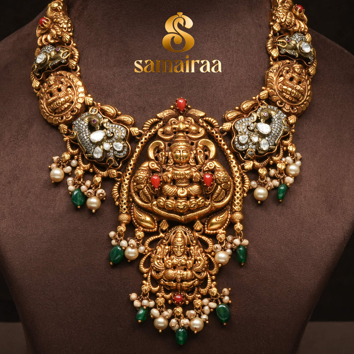 Temple Nakshi Necklace