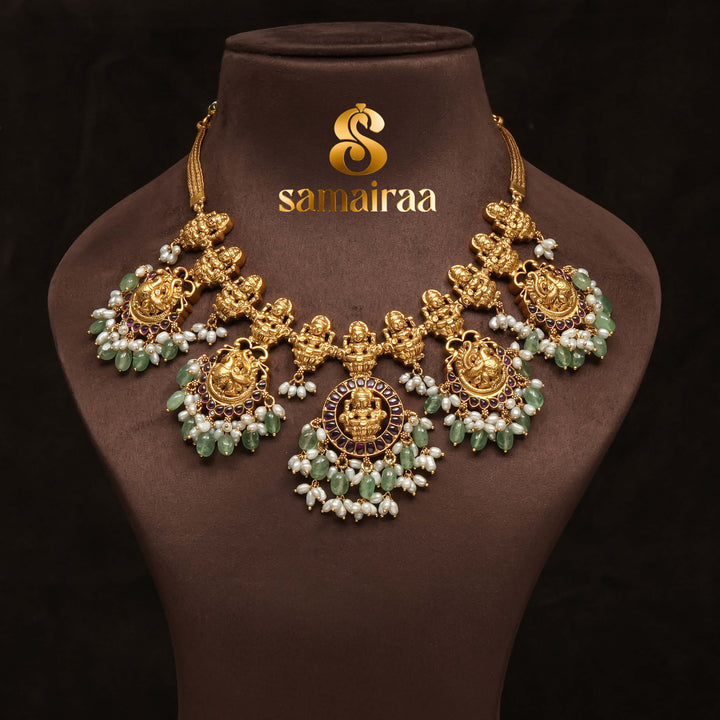 Temple Nakshi Necklace