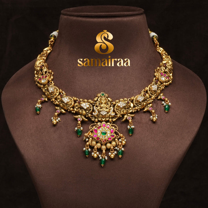 Temple Nakshi Necklace