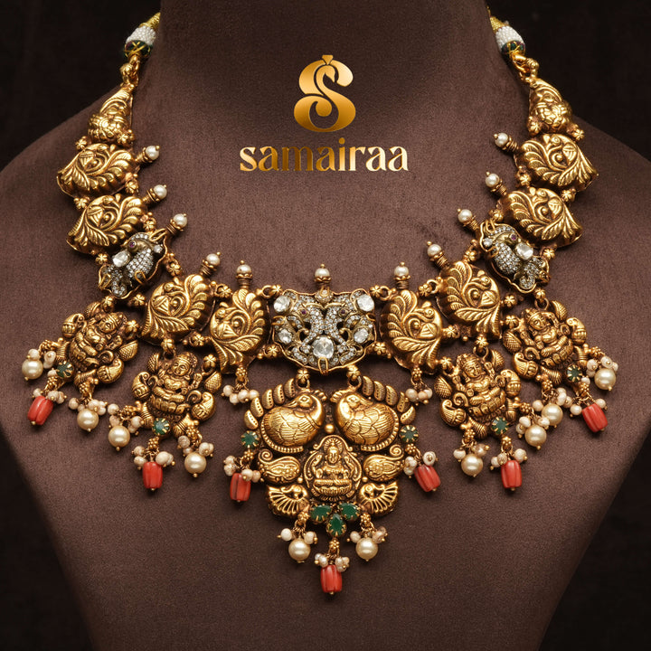 Temple Nakshi Necklace