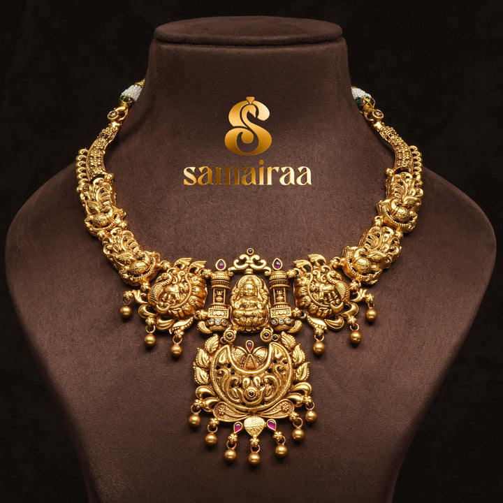 Temple Nakshi Necklace