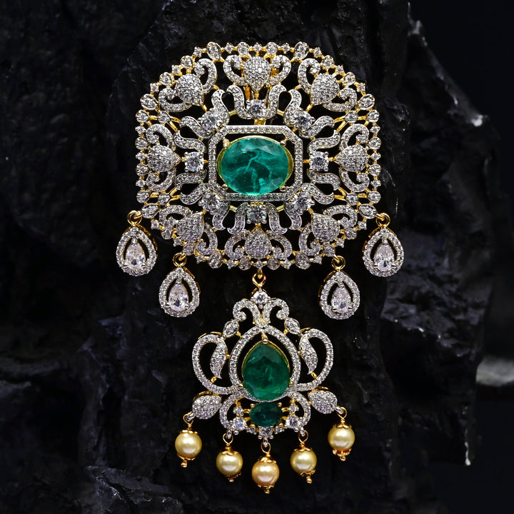 CZ Emerald Pendant
