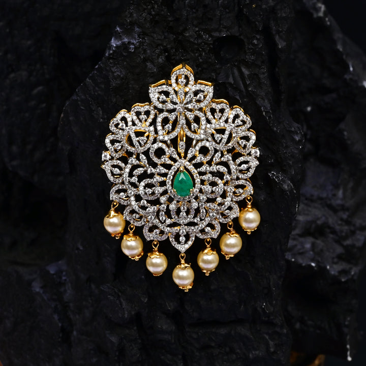 CZ Emerald Pendant