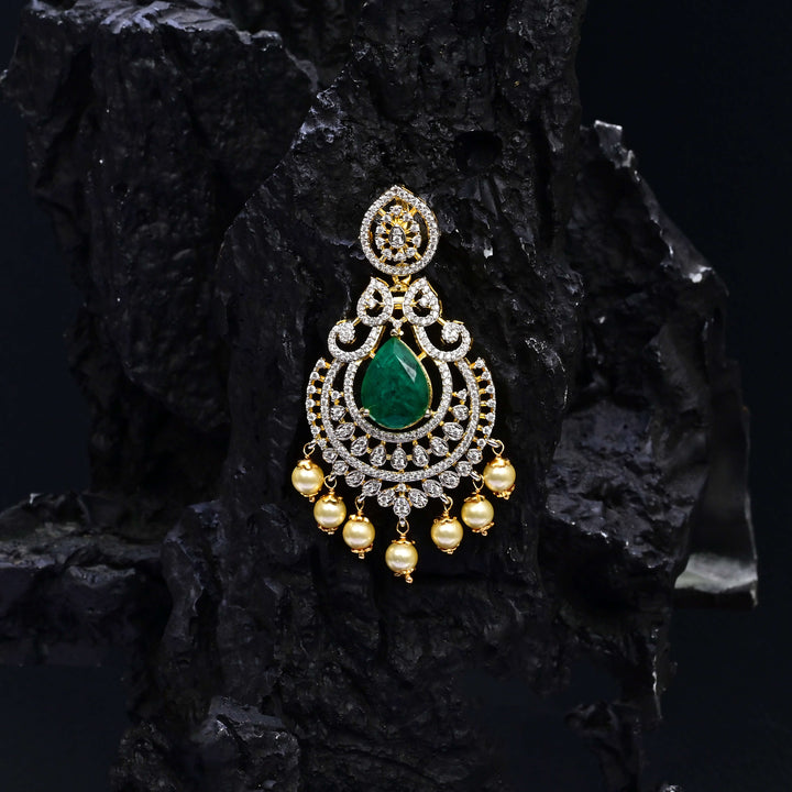 CZ Emerald Pendant