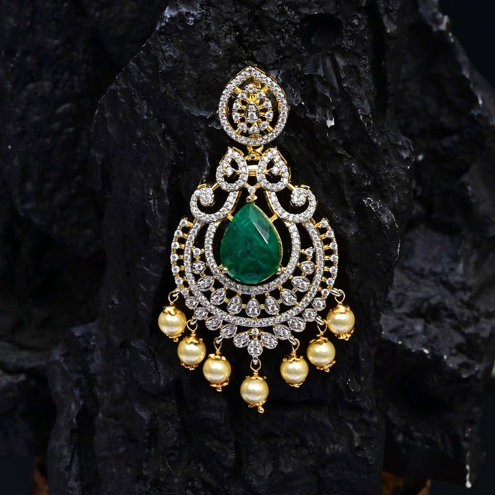 CZ Emerald Pendant