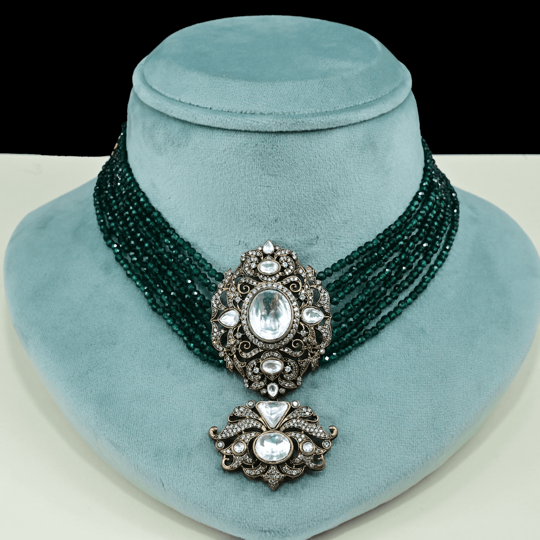 Victorian Beads Choker Set