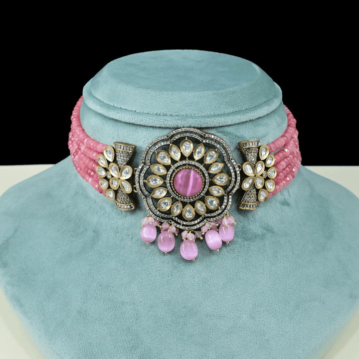 Victorian Beads Choker Set