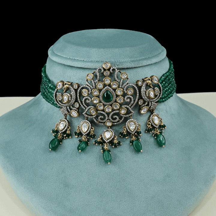 Victorian Beads Choker Set