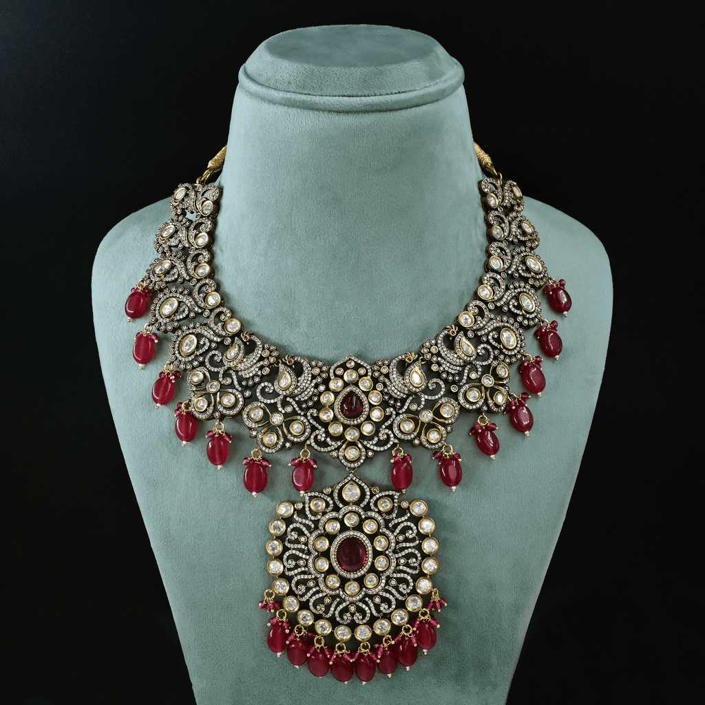 Victorian Heavy Necklace Set