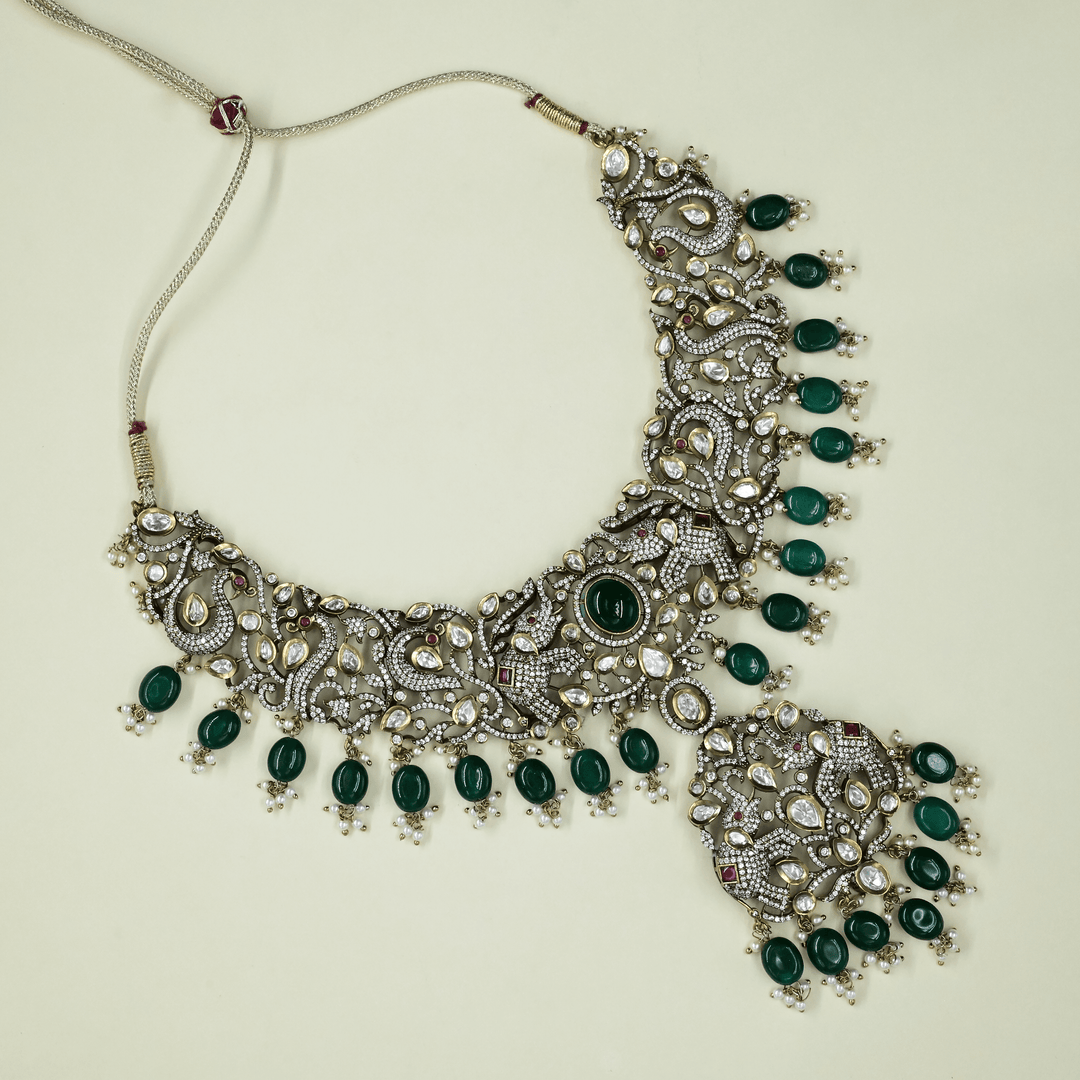 Victorian Heavy Necklace Set