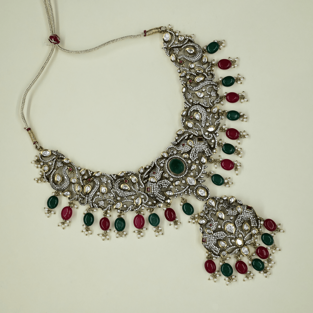 Victorian Heavy Necklace Set