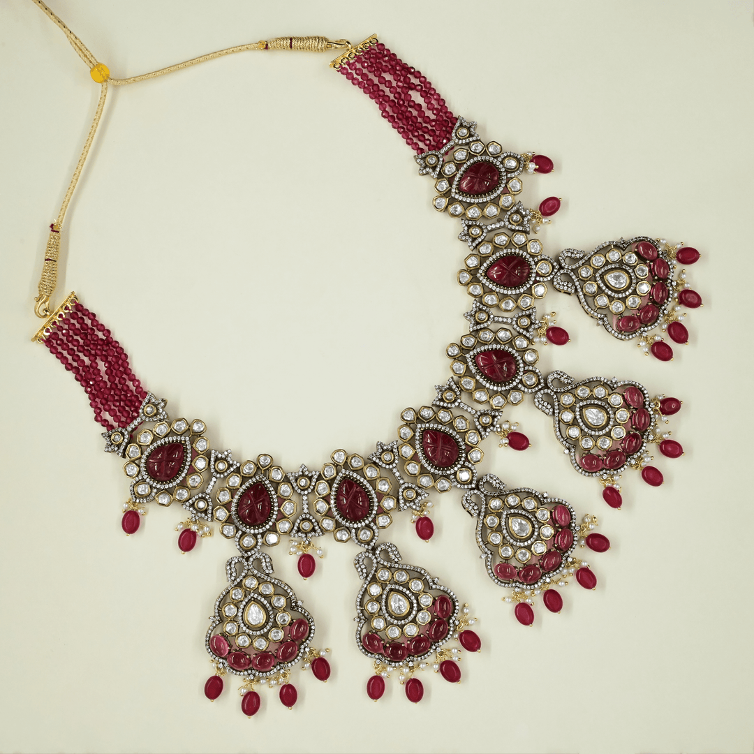 Victorian Heavy Necklace Set