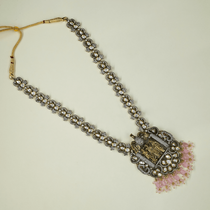 Victorian Ram Parivar Heavy Necklace Set