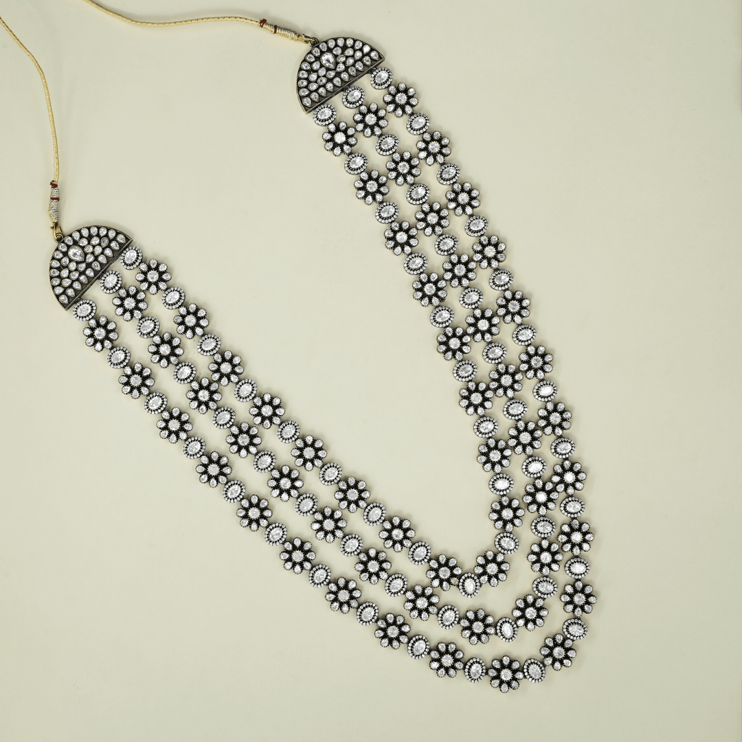 Victorian 3-Layered Heavy Necklace Set