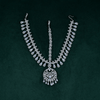 CZ White Rhodium Matha Patti