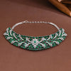 CZ Emerald Choker Set