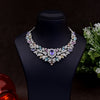 CZ Multicolor Exclusive Necklace Set