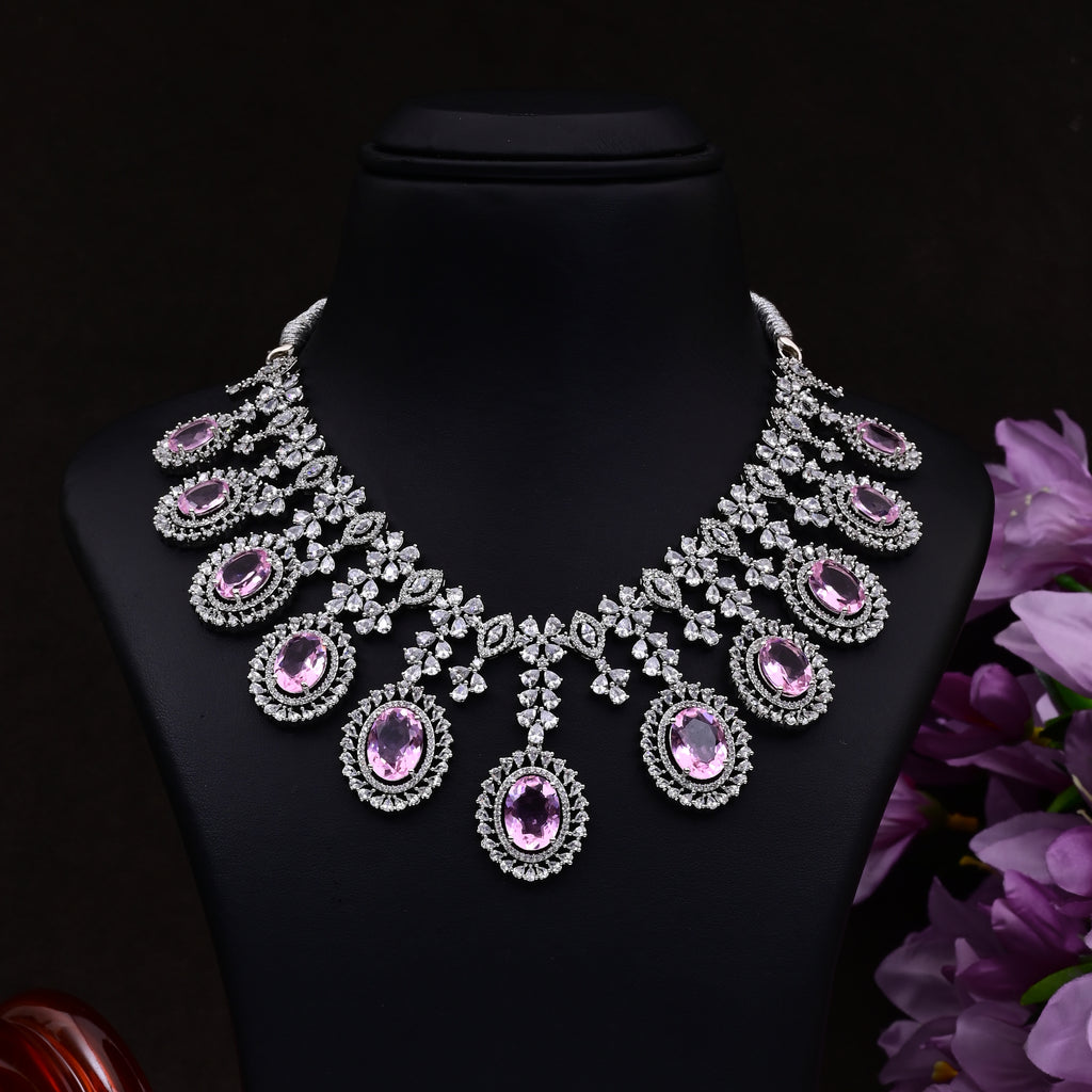 CZ Necklace Set