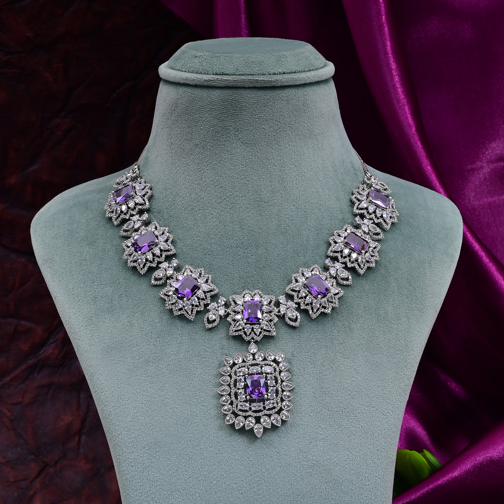 CZ Necklace Set