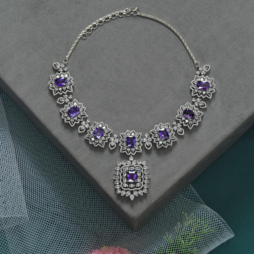 CZ Necklace Set