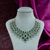 CZ Emerald Exclusive Necklace Set