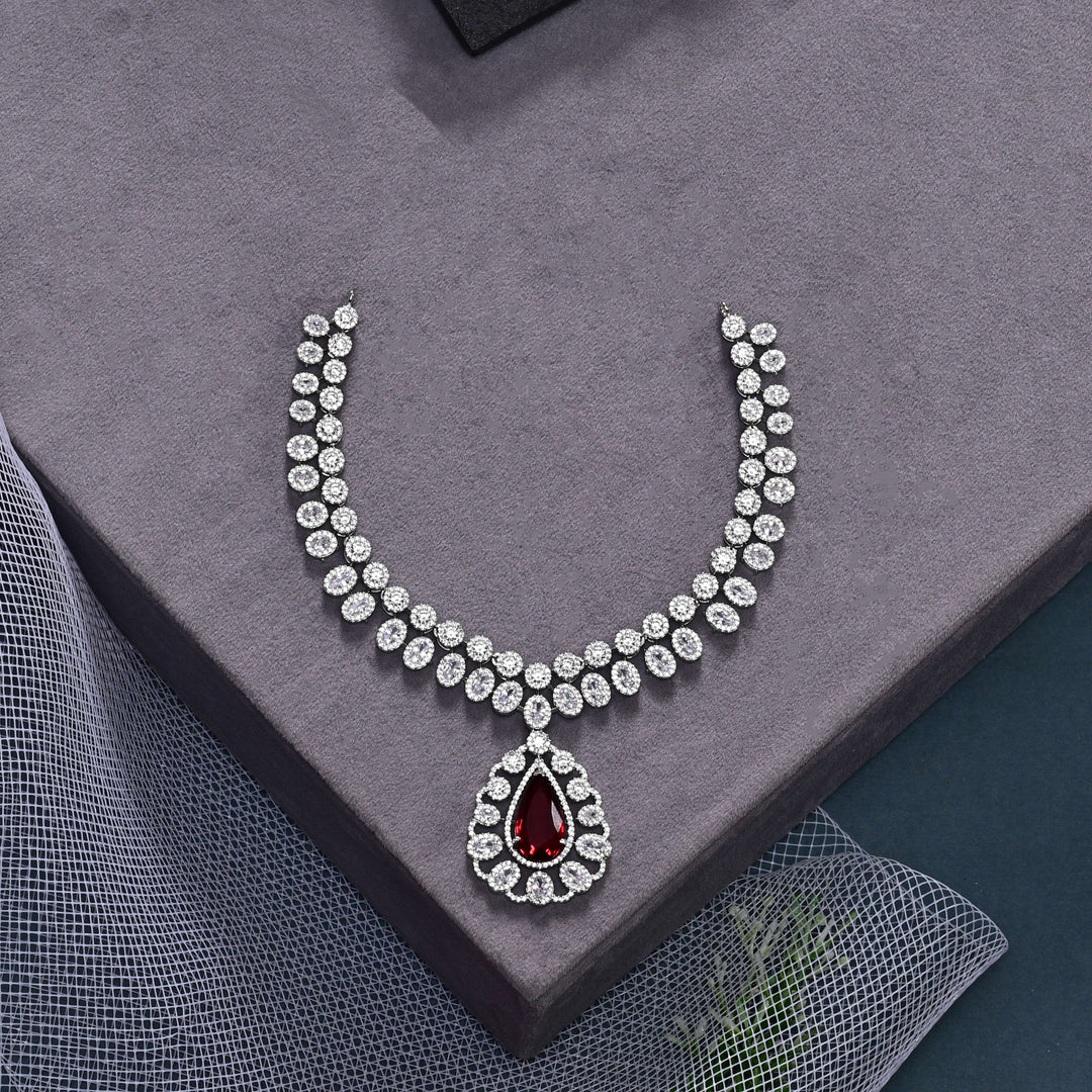 CZ Necklace Set