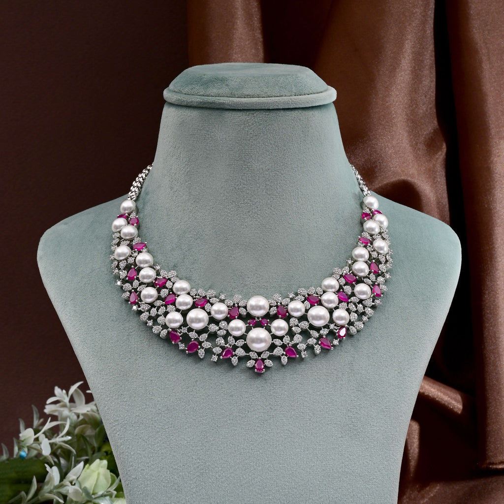 CZ Necklace Set