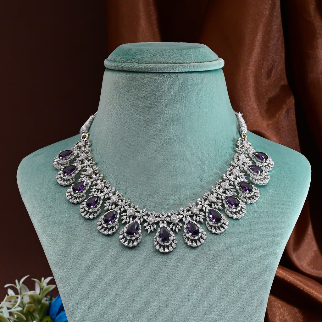 CZ Necklace Set