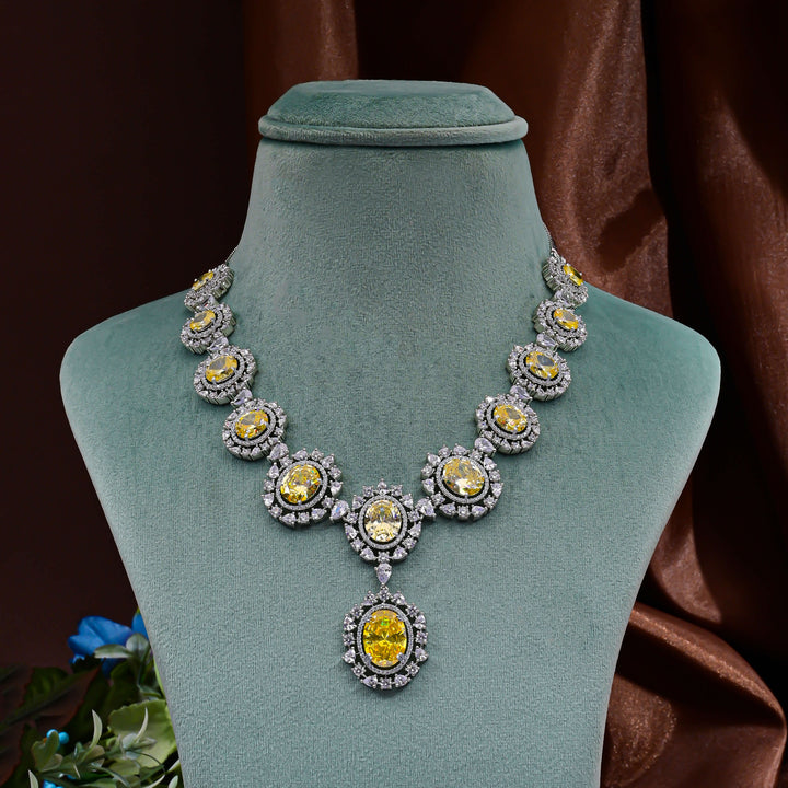 CZ Exclusie Necklace Set