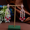 CZ Ruby Exclusive Necklace Set