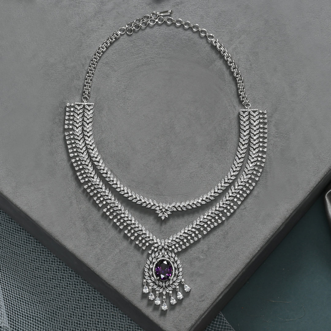 CZ Exclusive Necklace Set