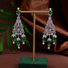 CZ Emerald Necklace Set