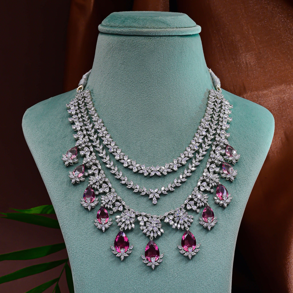 CZ Exclusive Necklace Set