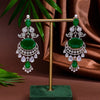 CZ Emerald Necklace Set