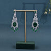 CZ Emerald Necklace Set