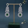 CZ Emerald Necklace Set