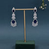 CZ Blue Sapphire Necklace Set