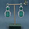 CZ Emerald Necklace Set