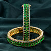 CZ Emerald Bangle