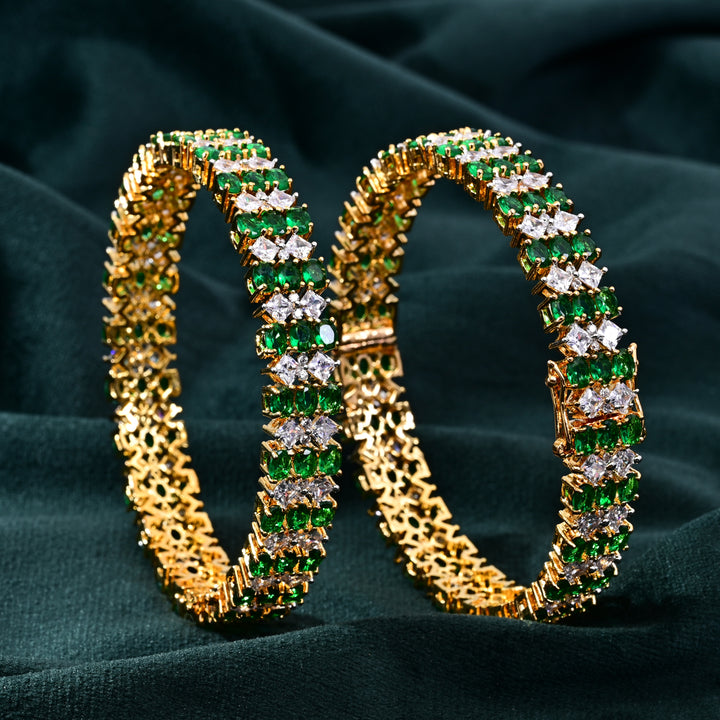 CZ Emerald Bangle