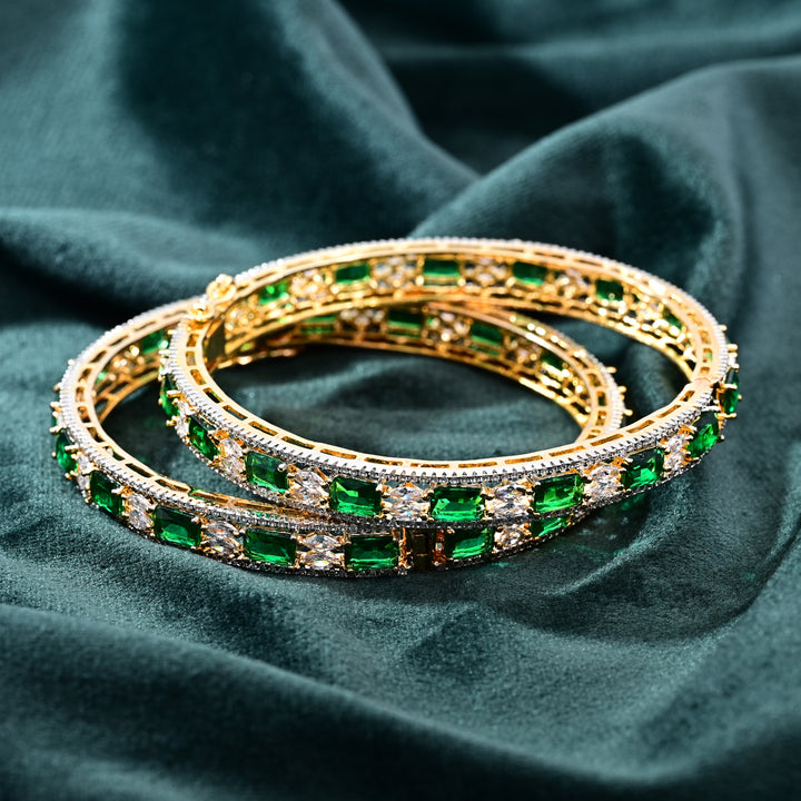 CZ Emerald Bangle