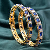 CZ Blue Sapphire Bangle