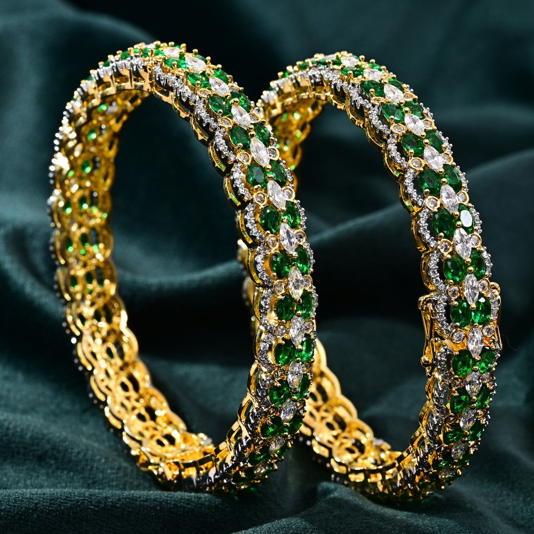 CZ Emerald Bangle