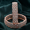 CZ Rose Gold Bangle