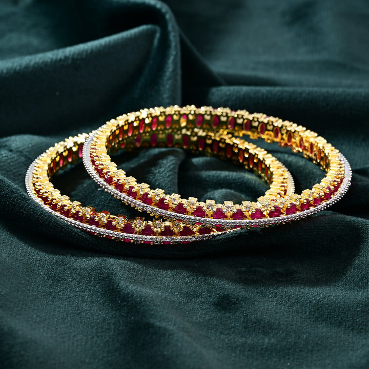 CZ Ruby Bangle