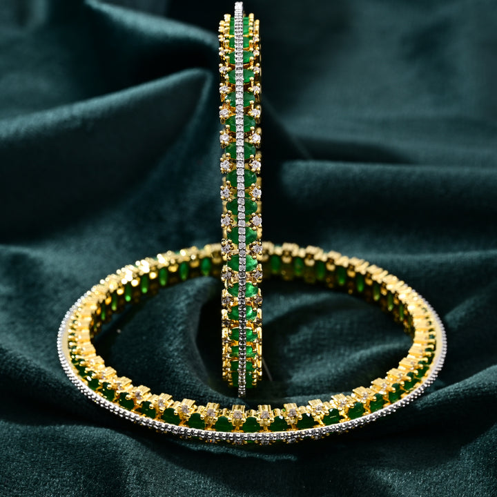 CZ Emerald Bangle