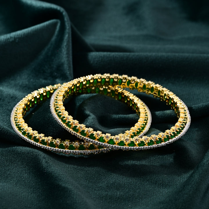 CZ Emerald Bangle