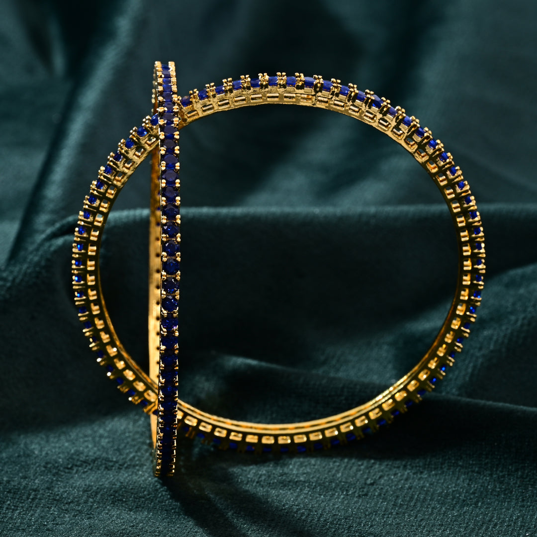 Blue Sapphire Bangle